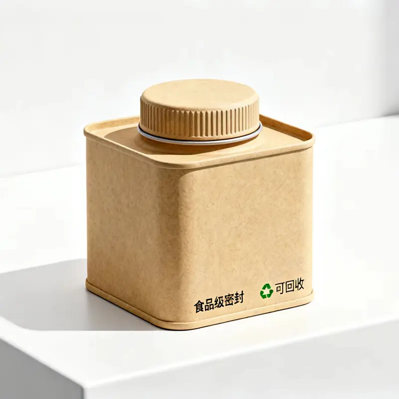 Latas de papel para sellar de calidad alimentaria